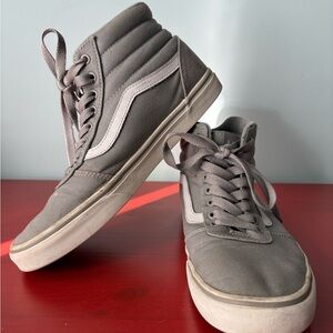 Vans Charcoal High-Top Sneakers Men’s 9.5